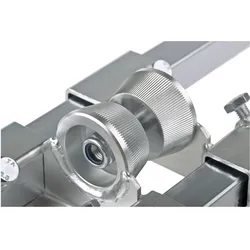 Line Dachsparrenhalter Herkules 48900B Stahl mit 48mm Mast 90cm (Spiegel + Antennen Montage), SAT Zubehör, Silber