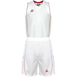 PEAK Team Basketballtrikot-Set Herren 20095 - weiss/burgund XXL