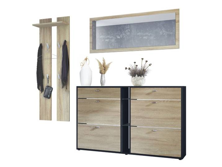GARDEROBE Orlando Eiche sägerau