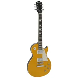 DIMAVERY LP-800 E-Gitarre Goldtop