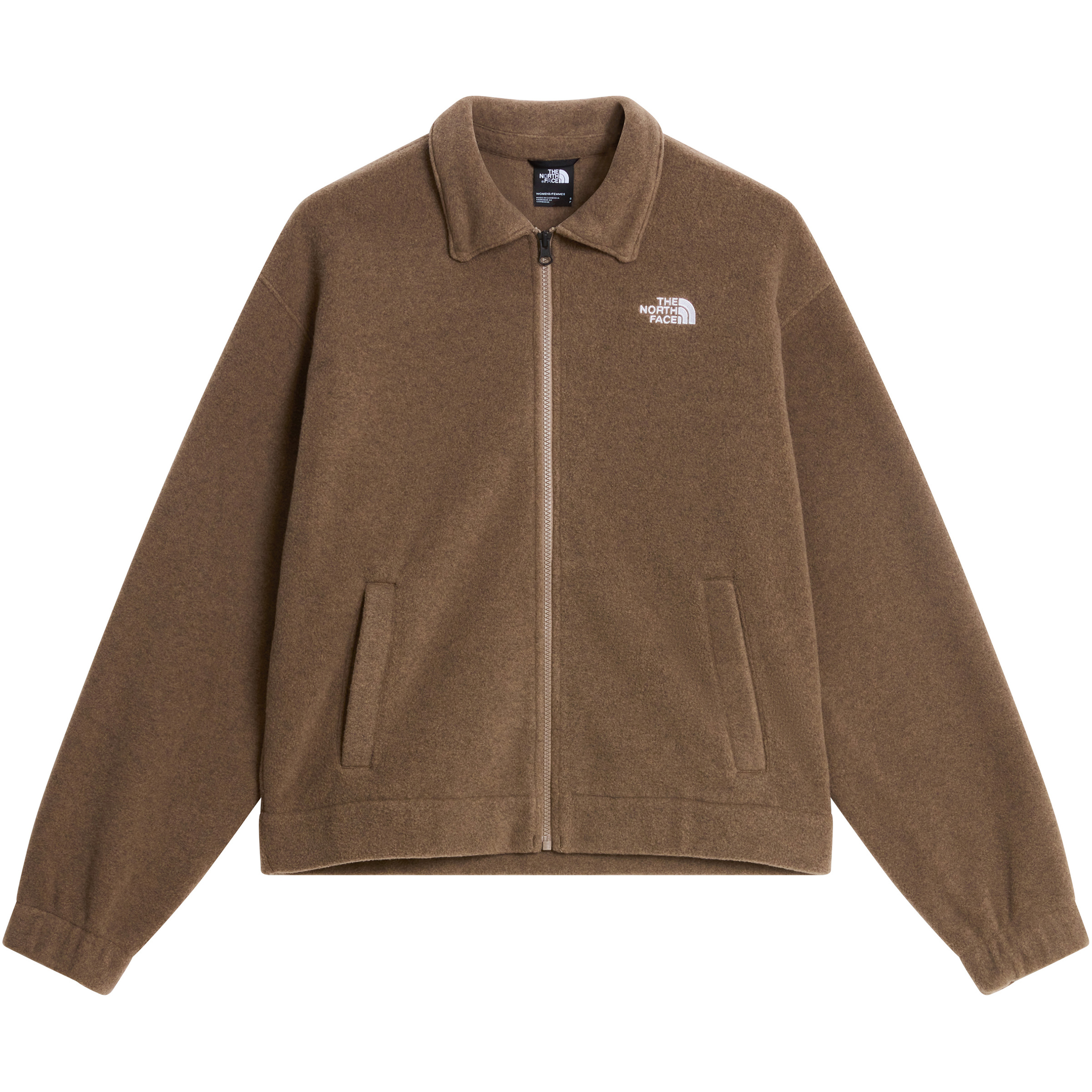The North Face Fleece Collared Damen Fleecejacke beige Größe S Lifestyle Schnell trocknend