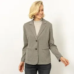 VIA MILANO Blazer Reverskragen Fronttaschen figurumspielend