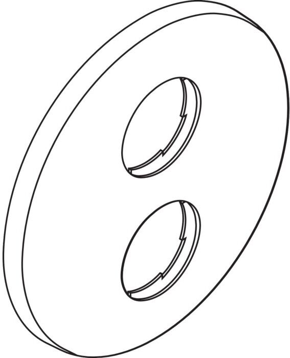Hansgrohe Rosette für iBox universal E chrom 97440000