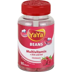 Yaya Beans Himbeere Zink und Jod 90 ST