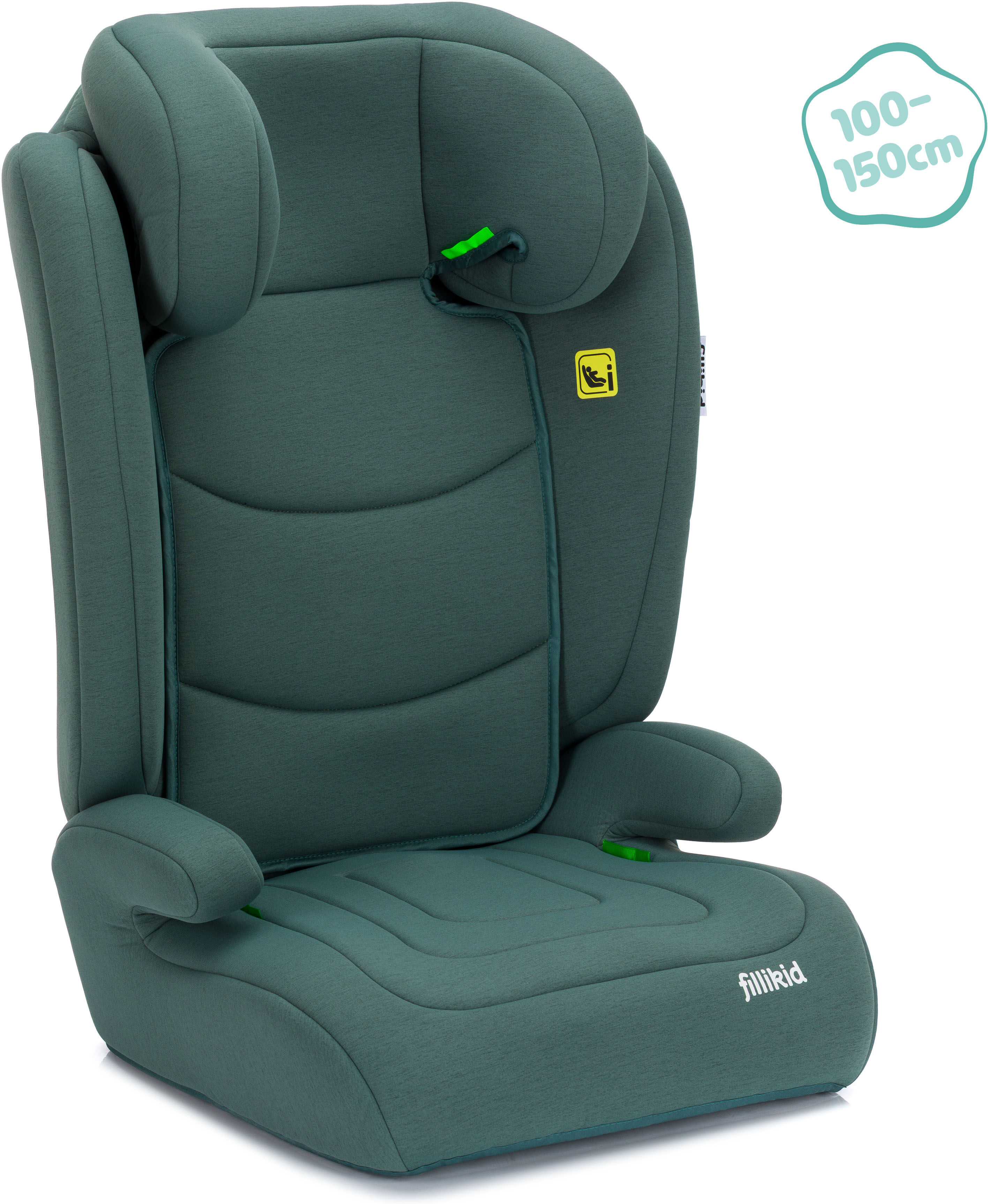 Autokindersitz FILLIKID "Lea", Baby, grün, Polyester, Kindersitze Autokindersitz