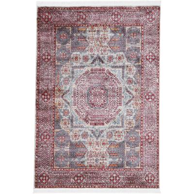 Teppich CARPETFINE "Anil", rot, B:80cm H:7mm L:150cm, Polypropylen, Teppiche, Teppich, Vintage Orient Look, Wohnzimmer