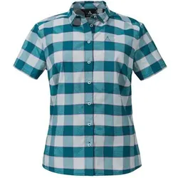 SCHÖFFEL Damen Bluse Blouse Buchstein L, Größe 40 in Grün Grün