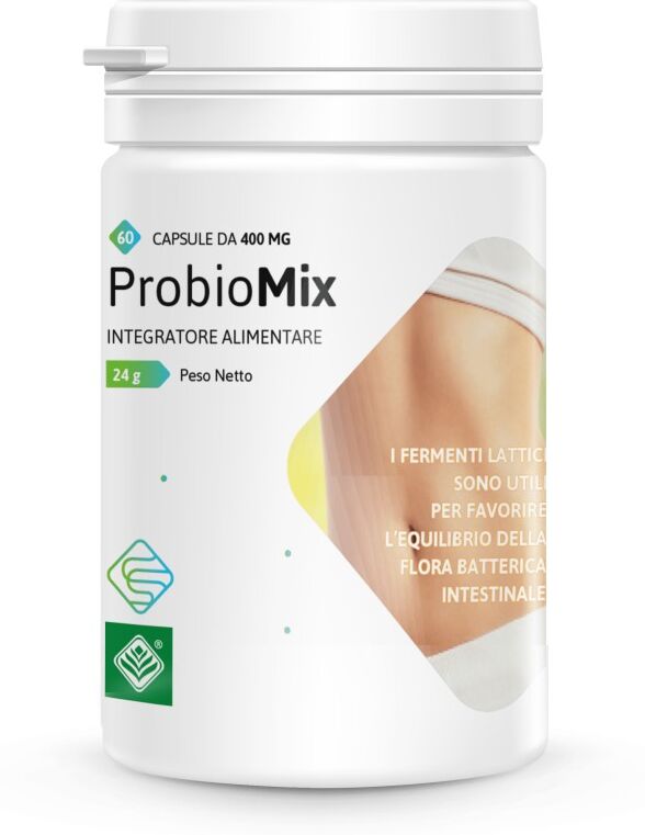 GHEOS Srl Probiomix 60 Capsule - Integratore Probiotico per la Salute Digestiva