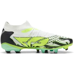 Puma, Unisex, Fussballschuhe, Future 9 Match Creativity Fg/Ag (42.5), Gelb, Weiss, Schwarz