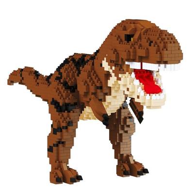 BALODY Dinosaurier: Tyrannosaurus/T-Rex, DIY Bausatz aus Miniblocks, 1559 Klemmbausteine