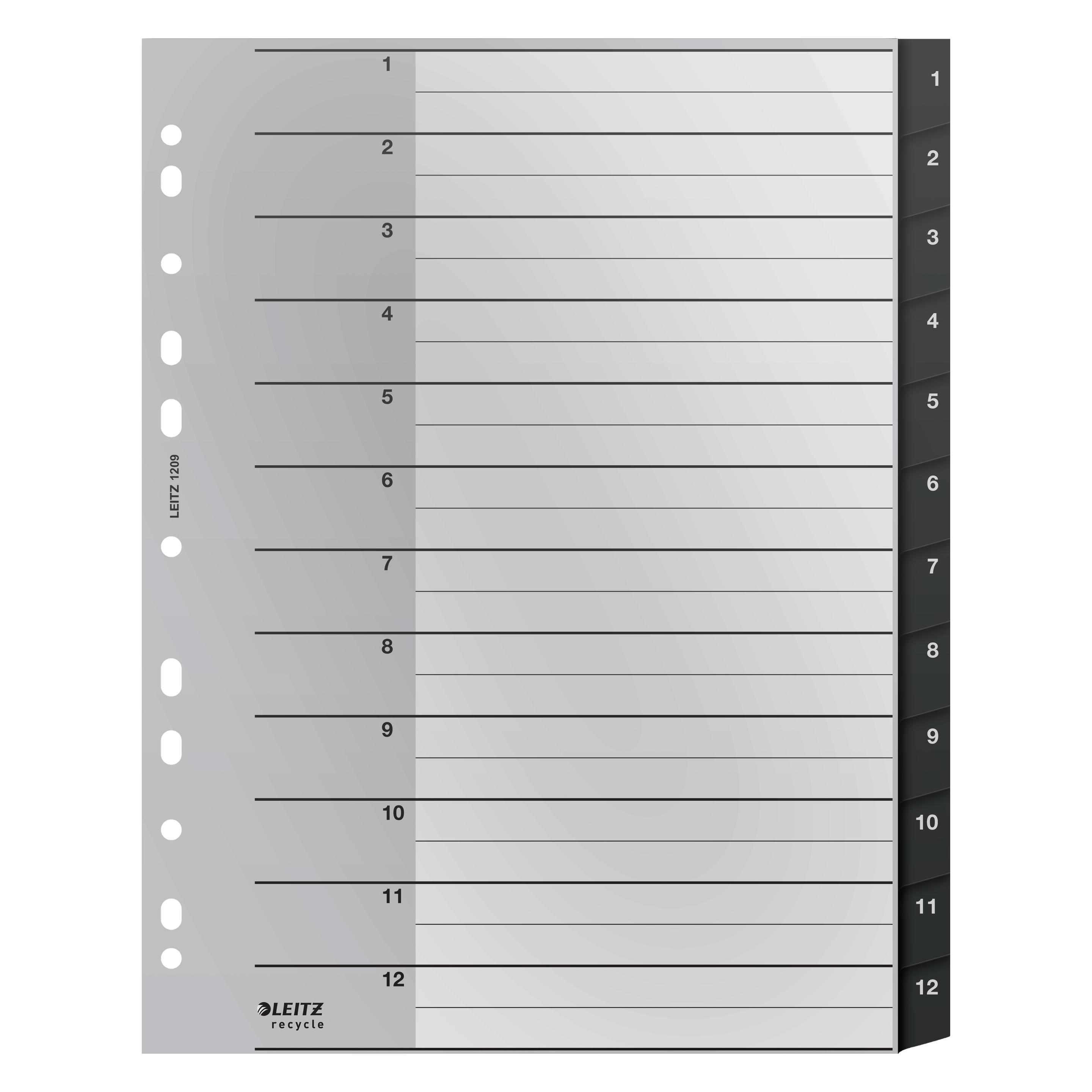 Leitz RECYCLE - Register PP (1209-00-00)