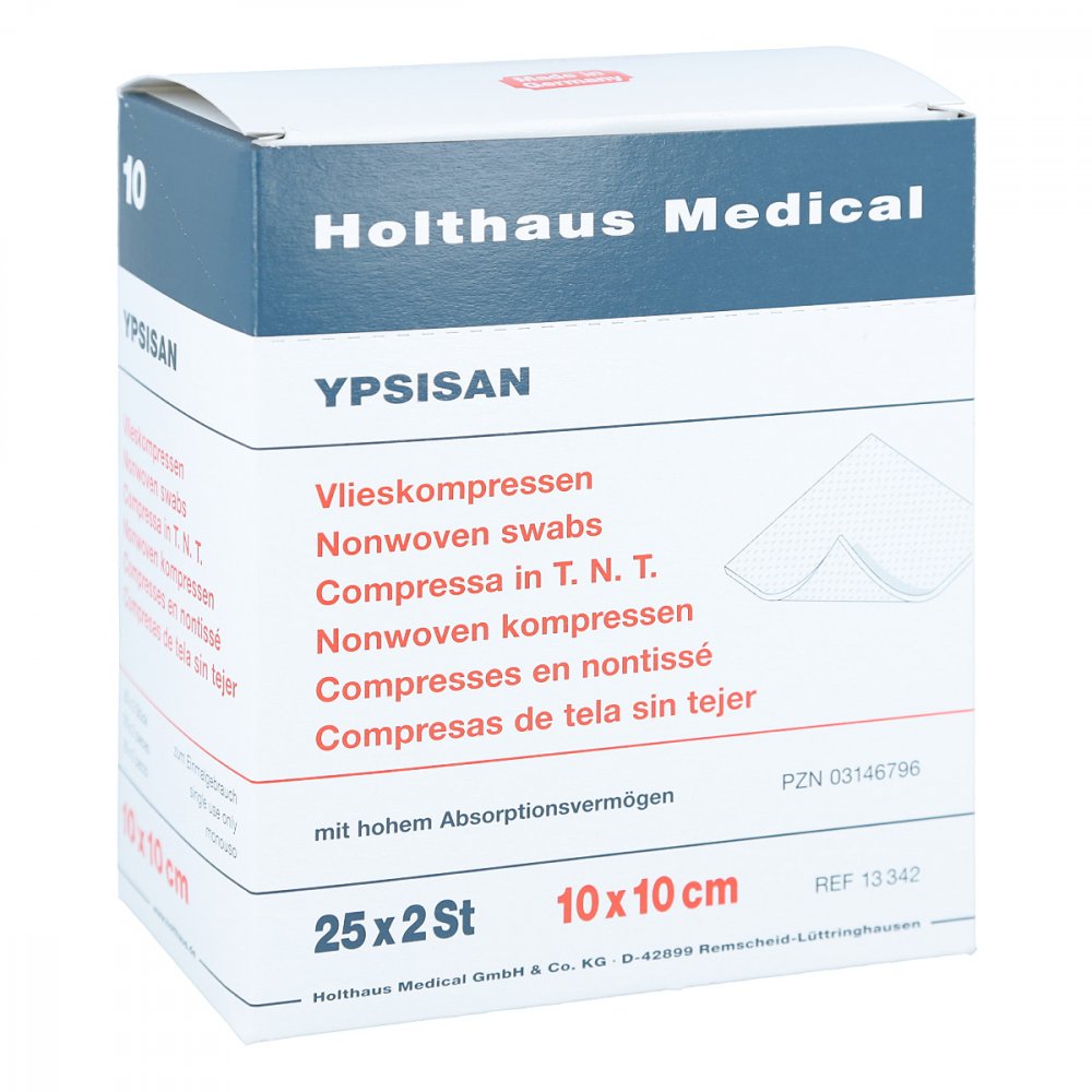 Holthaus Medical GmbH & Co. KG Kompressen Ypsisan 10x10cm steril 03146796
