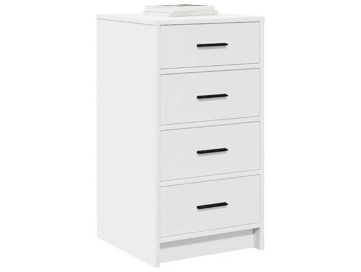 Buffet avec tiroir - - Blanc - 40x41x75 cm - Bois d'ingénierie - Tiroir intégré - Poids maximal 60 kg