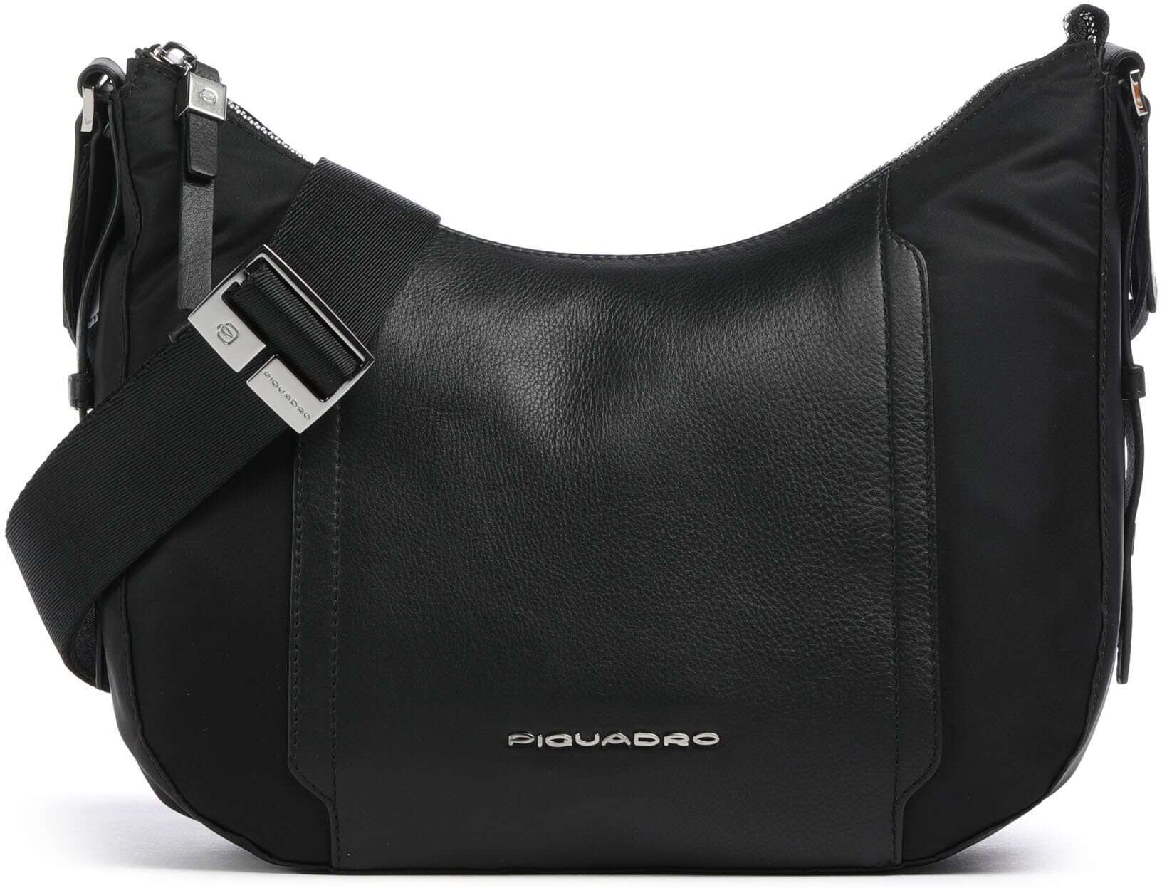 Piquadro W92T Umhängetasche, schwarz