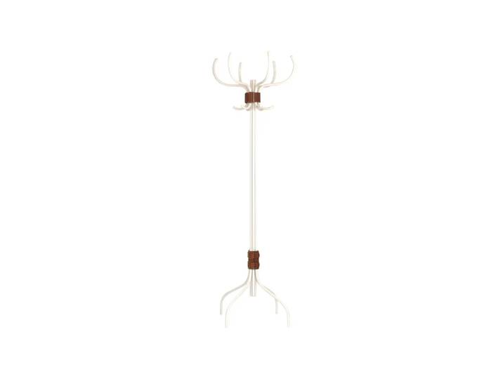 Källemo Porte-manteau Babe Blanc-ceinture cuir brun