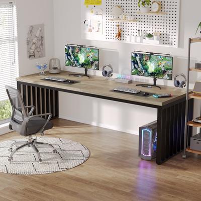 1Easylife 78.74-inch Two Person Computer Desk for Home Office