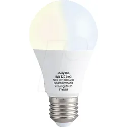 SHELLY DB E27 G3 - Shelly Duo Bulb E27 Gen3