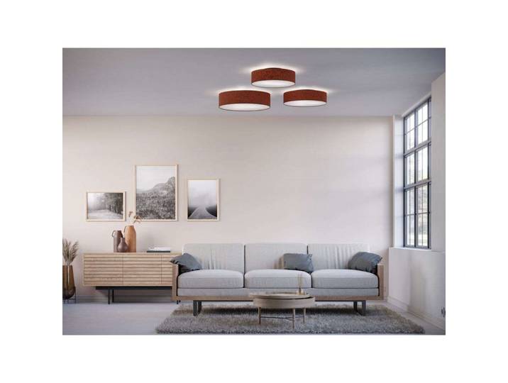 Soft Plafonnier Ø44 Rust Wool - Belid - Salon / séjour - Tissu / textile