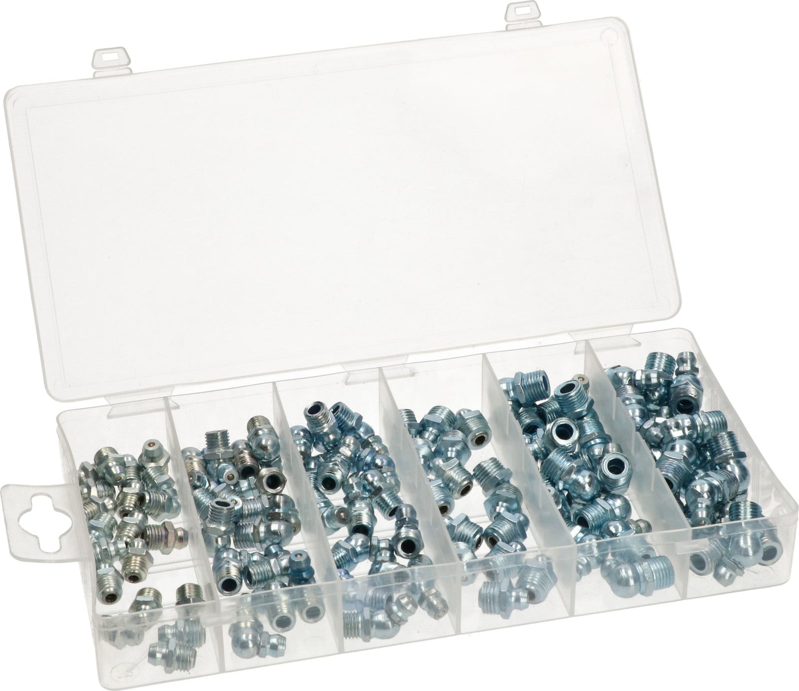 KOTARBAU 100 stuks Smeernippel Assortiment Kegelsmeernippel en Hydraulische Vetnippels