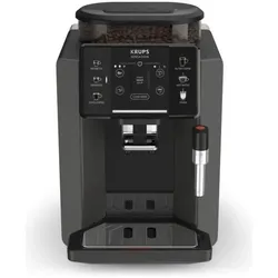 Krups EA9108, Kaffeevollautomat, Schwarz, Grau
