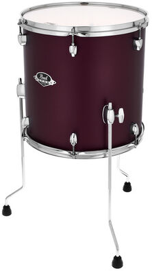 Pearl "14"x14" Export FT Sat. Scarlet" Satin Scarlet
