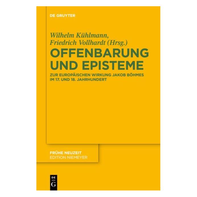De Gruyter Offenbarung und Episteme (67045166)