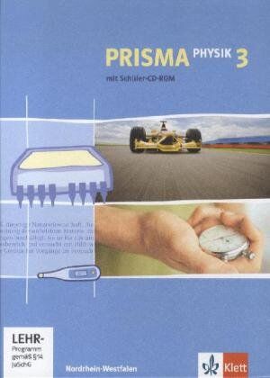 Marion Barmeier - Prisma Physik - Ausgabe für Nordrhein-Westfalen (Neubearbeitung): Prisma Physik 3. Schülerbuch mit Schüler-CD-ROM. Nordrhein-Westfalen (Neubearbeitung): 9./10. Schuljahr: BD 3 - Preis vom 02.10.2026 23:42:20 h