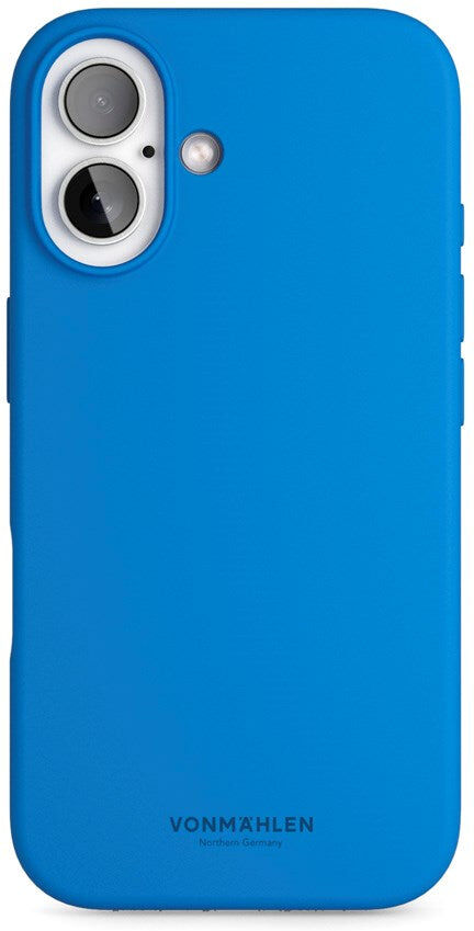 Vonmählen iPhone 16 Eco Silikone Bagside Cover - MagSafe Kompatibel - Sky Captain