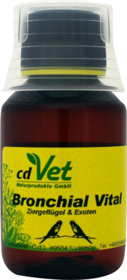 cdVet Naturprodukte GmbH BRONCHIALVITAL Ziervögel/Tauben 100 ml 02487437