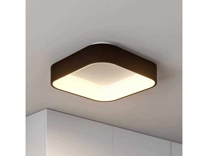 LED Deckenleuchte Aleksi Arcchio, dimmbar, schwarz, für Küche, Metall, Modern