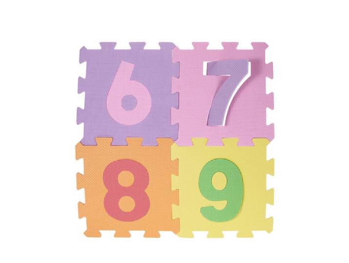 Puzzlematte Spielmatte Set 9-teilig bunt