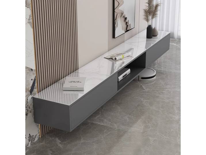 Meuble Tv mural flottant, organisateur d'armoire, Design Simple, meuble Tv pour salon, étagère nordique, meubles de maison Stojaki Telewizyjne