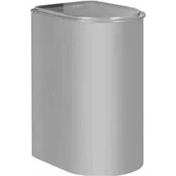 Wesco Vorratsdose LOFT 3 Liter aus hochwertigem Stahlblech mit Acryldeckel in der Farbe grau matt -, Vorratsbehälter, Grau
