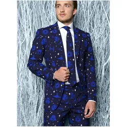 OppoSuits Starry Side Jackett - slim-fit Sakko für Karneval (52)