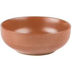 Salatschüssel Vesuvio terra 16,5 cm - Orange Rund Steingut Table Passion