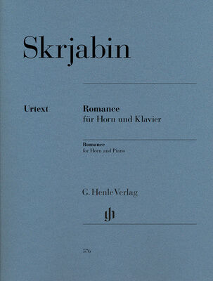 Henle Verlag Skrjabin Romance Horn