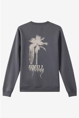 O'Neill s Shadow Classic Crew Neck Fleece in Dark Shadow, Size Small, Polyester