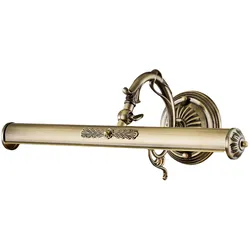 Spiegelleuchte Picasso Bronzefarben max. 25 Watt