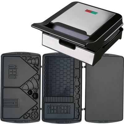 Syntrox Germany Multimaker MM-1400W Gusto mit einem Satz Wechselplatten