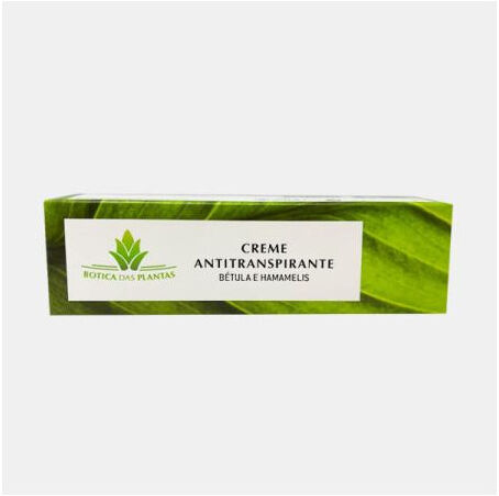 BOTICA DAS PLANTAS CREME ANTI-TRANSPIRANTE 50g