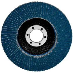 3M Fächerschleifscheibe 566A, 125 mm, 22,23 mm, P40, flach #65037
