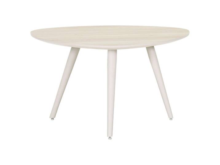 Carryhome Beistelltisch, Creme, Eiche, Freiform, 68x40x68 cm, Wohnzimmer, Wohnzimmertische, Beistelltische
