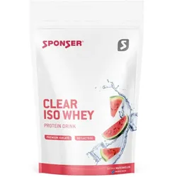 SPONSER Getränkepulver Clear Iso Whey Watermelon | 450g Beutel