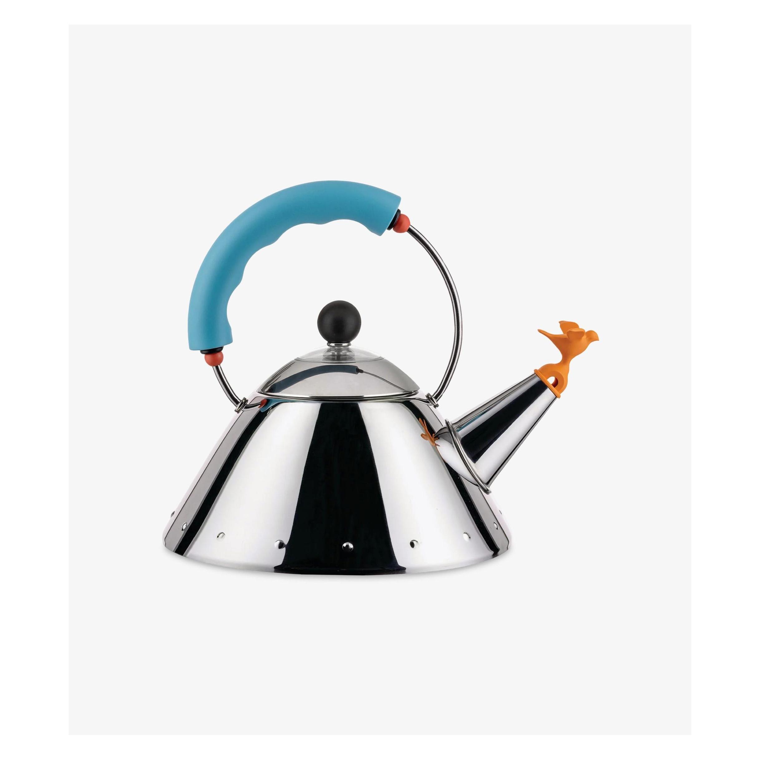 Alessi Wasserkessel hellblau (1 l) (9093-1-LAZ)