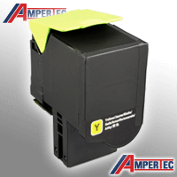 Ampertec Toner ersetzt Lexmark C232HY0 yellow LT2827Y/AM