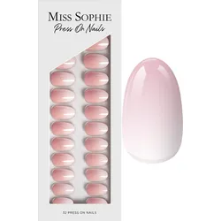 MISS SOPHIE Press On Nails Rose Babyboomer Short Round
