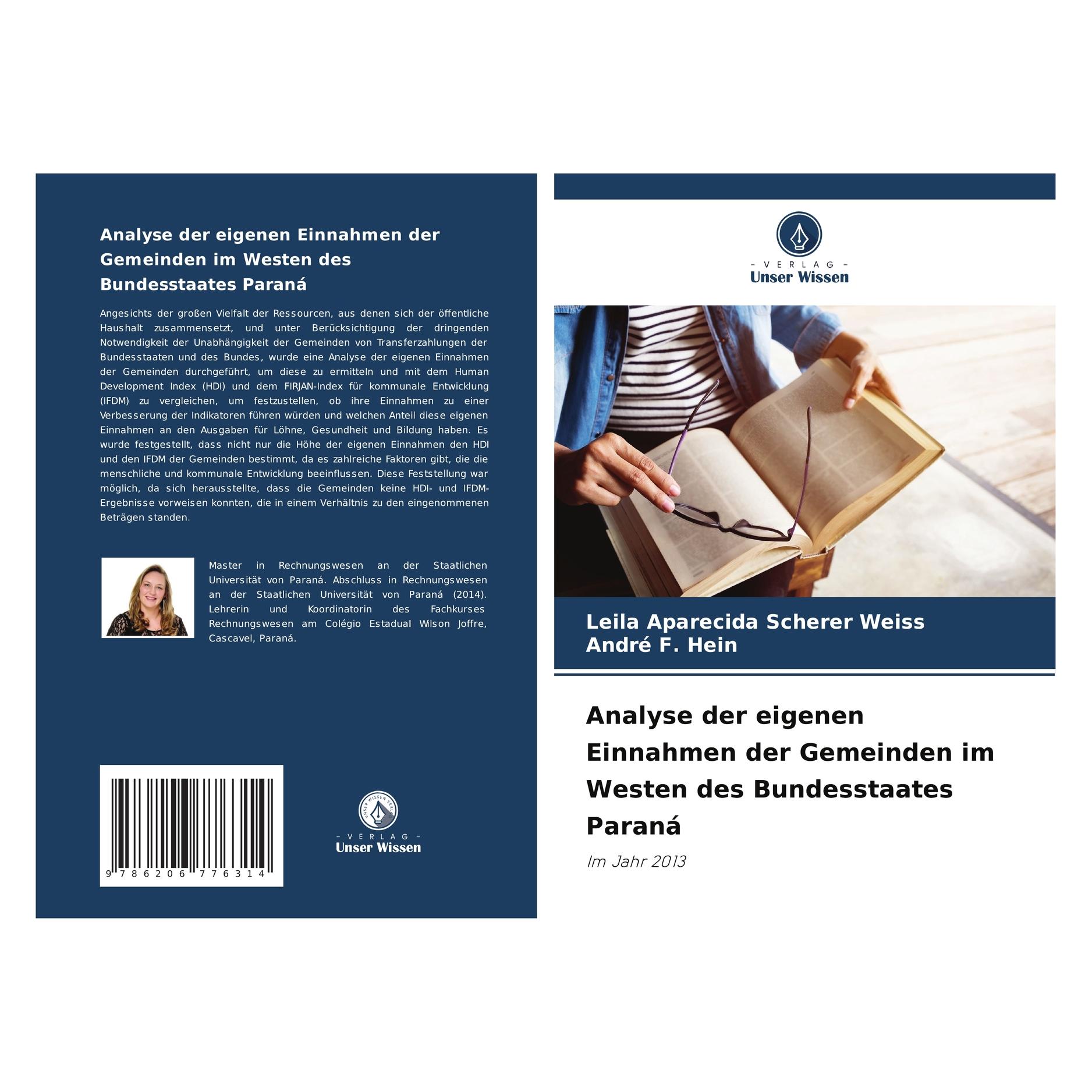 Umbreit Analyse der eigenen Einnahmen der Gemeinden im Westen des Bundesstaates Paran (Deutsch, Softcover, André F Hein, Leila Aparecida Scherer Weiss) (64903983)
