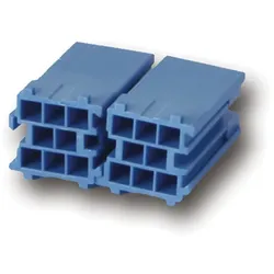  Mini ISO Steckergehäuse BLAU 8 polig CHP 
