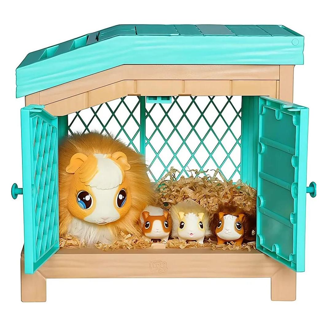 Little Live Pets Mama Surprise mit Stall und 3 Überraschungsbabys (28 cm) (26410)