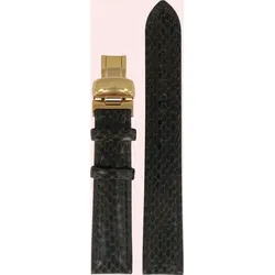 Certina - Leder Ds Podium Lady Lederband Braun 16/14mm C600016621 - braun,kalb,python-prägung